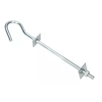 Káblový hák Extralink Hook pre závesné oko 12/230mm M12 strieborný