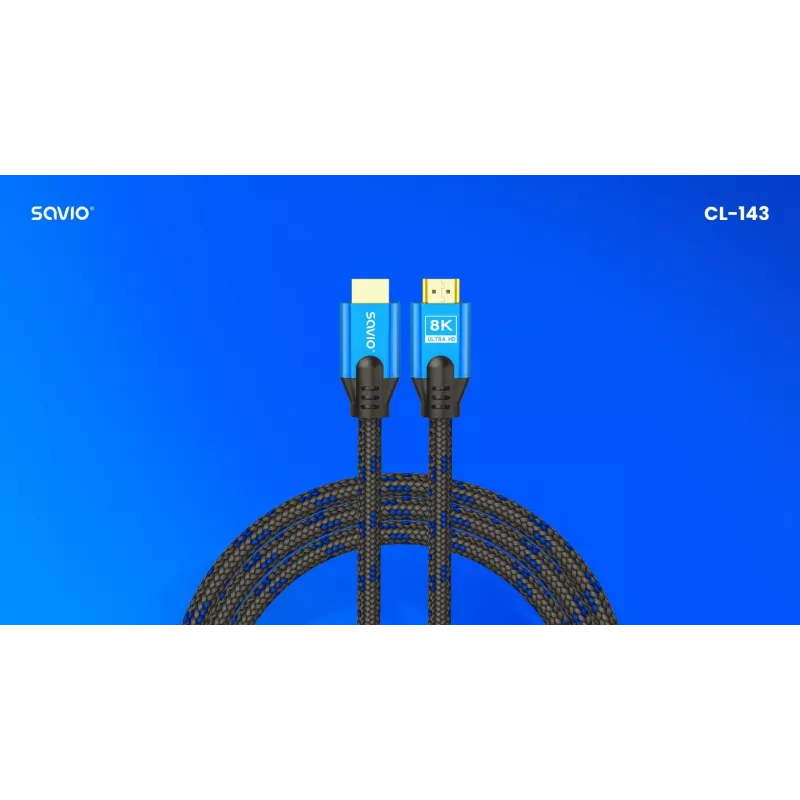 HDMI kábel Savio CL-143 3m