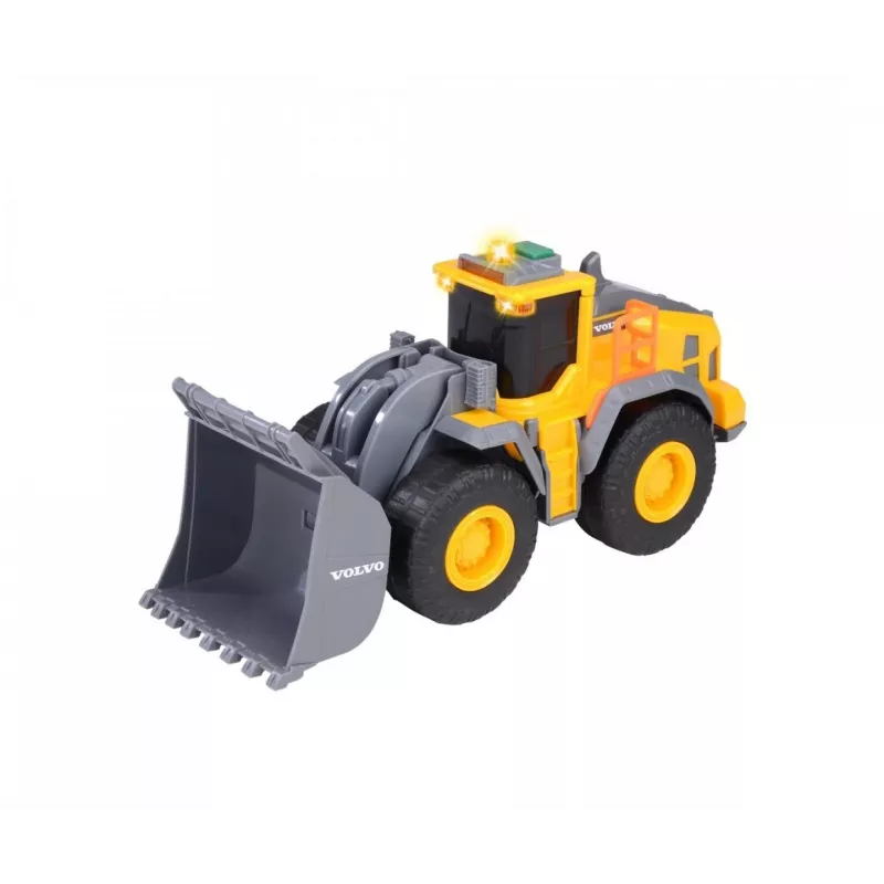 Dickie Toys Volvo kolesový nakladač so svetlom a zvukom (203723006)
