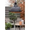 Sunred IND-2100H - stropný žiarič 2100 W, čierny