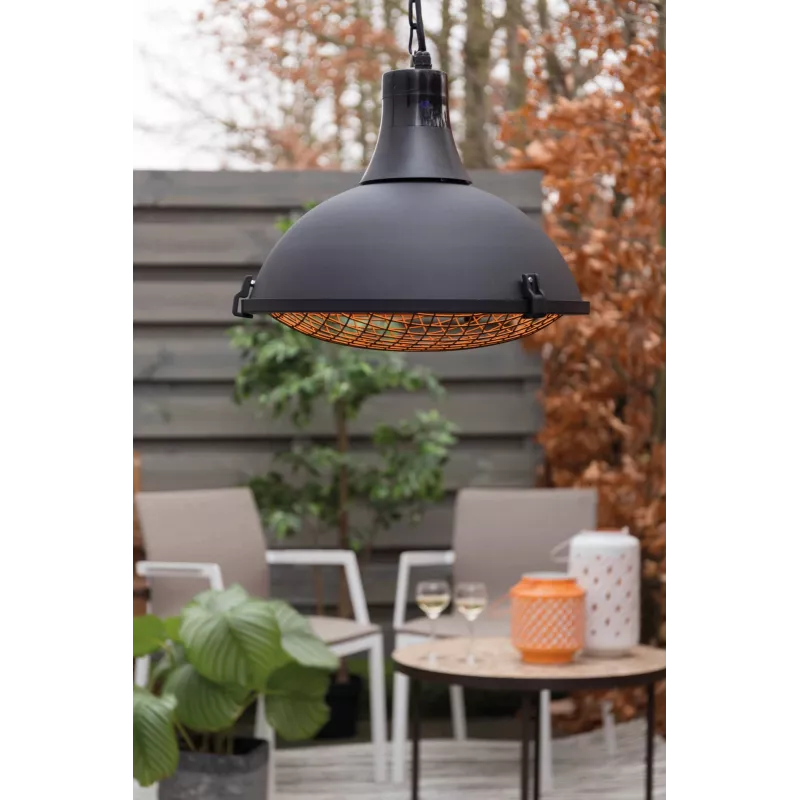 Sunred IND-2100H - stropný žiarič 2100 W, čierny