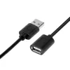 USB predlžovací kábel AM-AF 1,8 m čierny