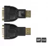 Adaptér DisplayPort samec na VGA samica, 1920*1200 @60Hz, pozlátené kontakty, Good Connections (DP-AD12)