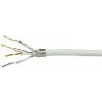 Logilink Home - kábel vo veľkom balení - 50 m - SFTP, PiMF - Cat.7 surový kábel - IEEE 802.3 - bezhalogénový - biely (CPV0053)