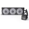 All-in-One kvapalinový CPU chladič Sharkoon S100 ARGB – 360 mm radiátor, čierny