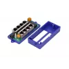 PoE injektor Extralink Gigabit 4-portový, 4x 1000Mb/s RJ45, 48V, modrá/čierna