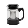 Resto Kitchenware 90512 čajník jednoduchý čajník 950 ml čierna, priehľadná