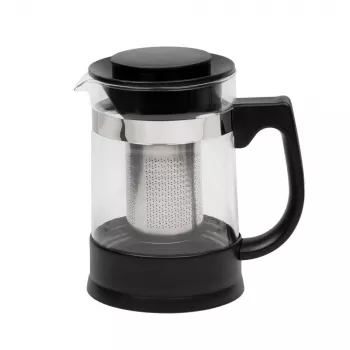 Resto Kitchenware 90512 čajník jednoduchý čajník 950 ml čierna, priehľadná