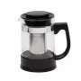 Resto Kitchenware 90512 čajník jednoduchý čajník 950 ml čierna, priehľadná