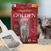 GOLDEN sivá Original – bentonitová mačacia podstielka – 7 kg
