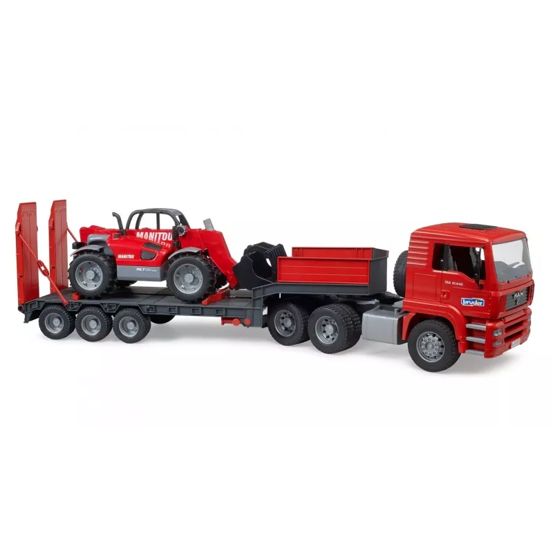 Sada vozidiel BRUDER MAN TGA nákladné auto s nakladačom Manitou