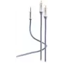 shiverpeaks FLEXLINE audio kábel, 2 x konektor samec Cinch - 3,5 mm konektor samec jack, 5,0 m, vysoko flexibilný, pozlátené - 1 kus (FL31-32051)