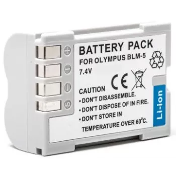 Nabíjateľná batéria extra digital PS-BLM5 7,2V 1200mAh pre fotoaparáty a prenosné zariadenia