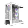 Počítačová skriňa Darkflash DS900 (biela) + 7 ARGB ventilátorov