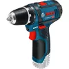 Bosch GSR 12V-15 Professional 650 g čierna, modrá, červená, strieborná