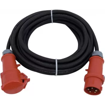 Predlžovací kábel PSSO 10 m 16 A 5x2,5 mm² CEE, červený
