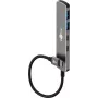 Goobay slim 4-portový USB hub USB-C na/USB-A 5 Gbit/s - -konektor samec USB 3.2> (79159)