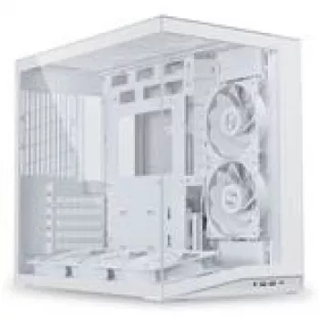 Počítačová skriňa Lian Li PC skriňa O11 Dynamic Mini V2 Flow biela