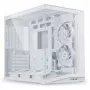 Počítačová skriňa Lian Li PC skriňa O11 Dynamic Mini V2 Flow biela
