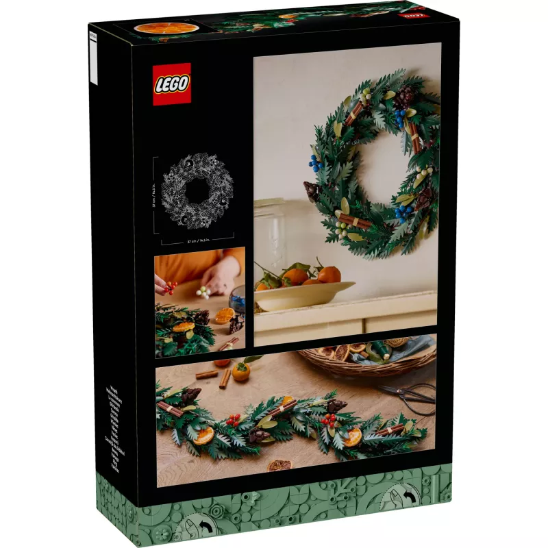 LEGO 10340 Icons vianočný veniec stavebnica