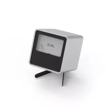 Otočný ovládač Streacom VU1-Dial strieborný USB Type-C — regulátor pre systémové ventilátory, RGB a audio