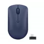 Bezdrôtová optická myš Lenovo 540 RF, pre pravákov aj ľavákov, 2400 DPI, 2,4 GHz USB‑C prijímač, modrá