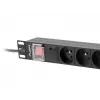 Zásuvkový blok Lanberg PDU-08E-0200-BK