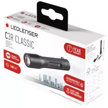 Ručná baterka Ledlenser 503153, LED 140 lm, hliníkové puzdro, IP54, 6 h výdrž, 42 g, 102 mm