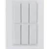 HERMA 15186 samolepiaca etiketa obdĺžnik biela 15x45mm 6 kusov