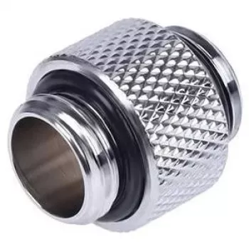 Alphacool HF dvojitá vsuvka G1/4 konektor samec na G1/4 konektor samec 10 mm - chróm (17199)