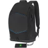 Batoh na notebook Tellur TLL611282 s USB konektorom a podsvieteným pásom, čierny