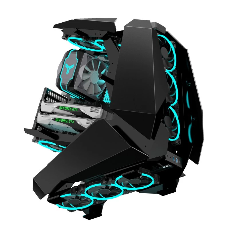 PC skriňa Jonsbo MOD5, ATX, čierna