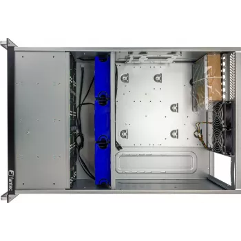 Fantec SRC-4240X07-12G USB 2.0 Type-A hliník - čierna - strieborná (2484)