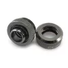 XSPC konektor G1/4 na 14 mm hardtube, čierny chróm - 8 ks