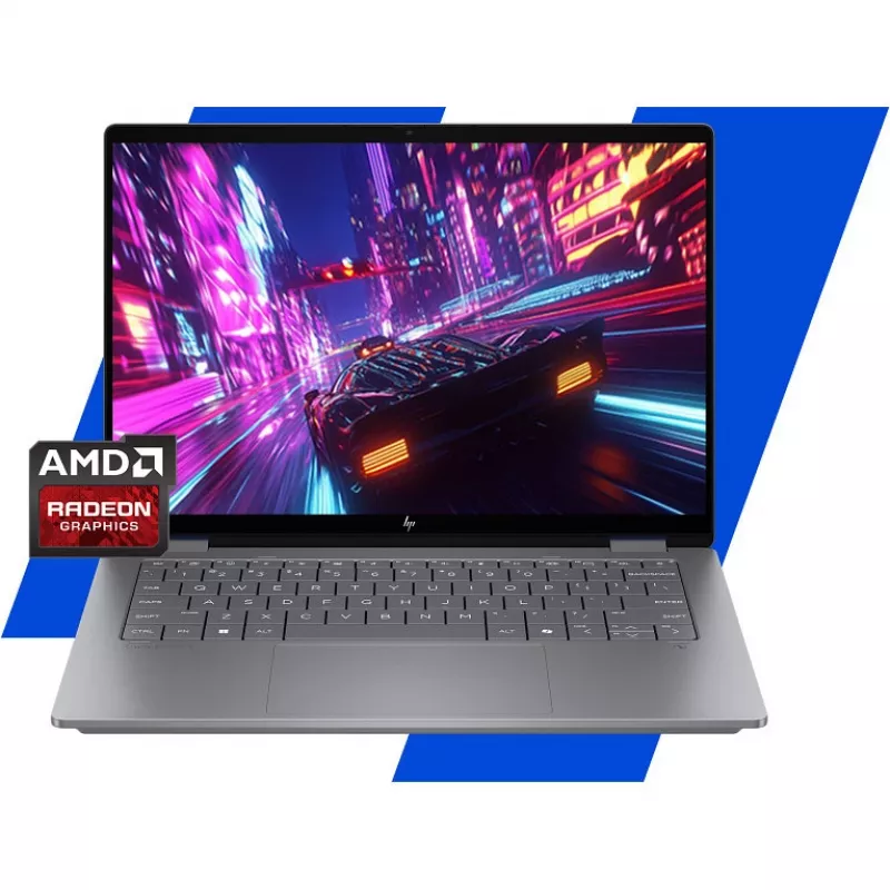 HP OmniBook X Flip 14 3k dotyková obrazovka Ryzen AI 5 340 16GB/512GB SSD Windows 11 Home - 14-FK0453NG Copilot+PC (BZ7Z2EA#ABD)