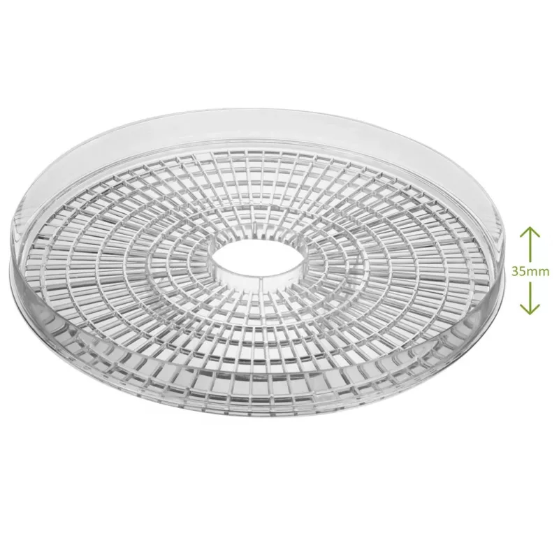 GreenBlue GB190 sušička na huby, zeleninu a ovocie, 5 sít, 250 W, nastaviteľná teplota 35–70 °C, biela