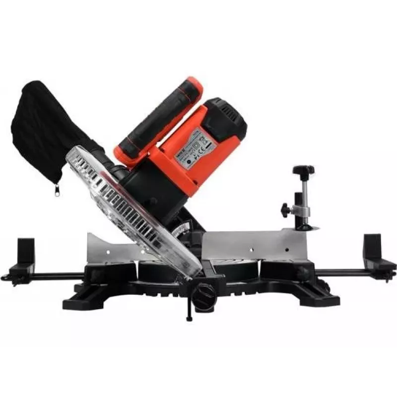YATO POKOSOVÁ PÍLA 1800W S POSUVOM, LASER 255mm