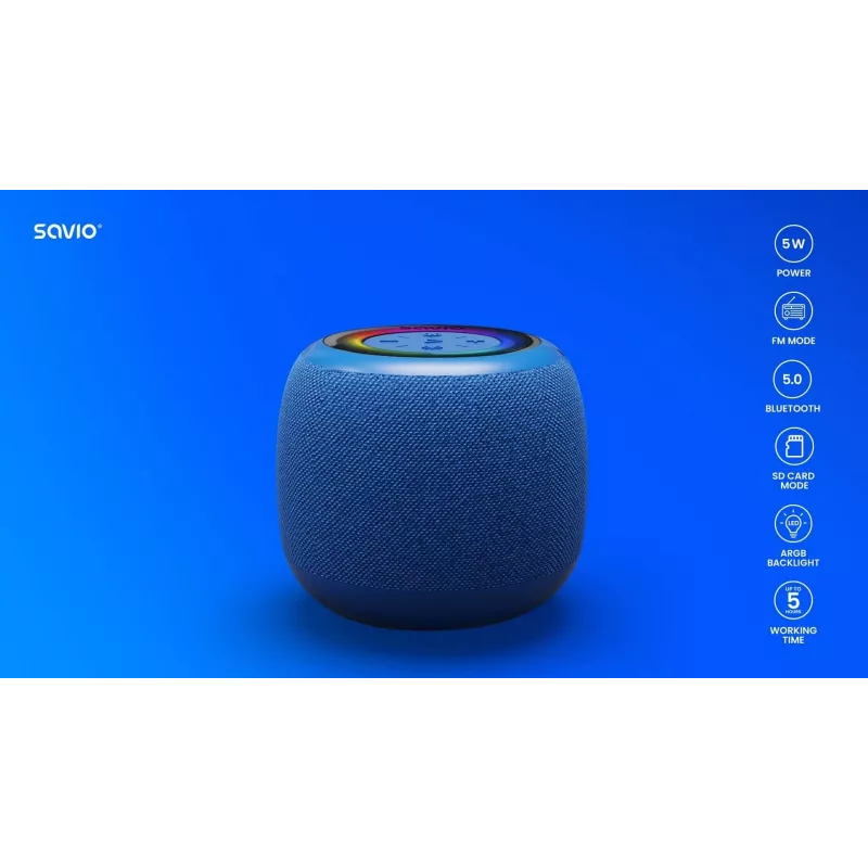 Savio BS-042 Bluetooth reproduktor 5 W