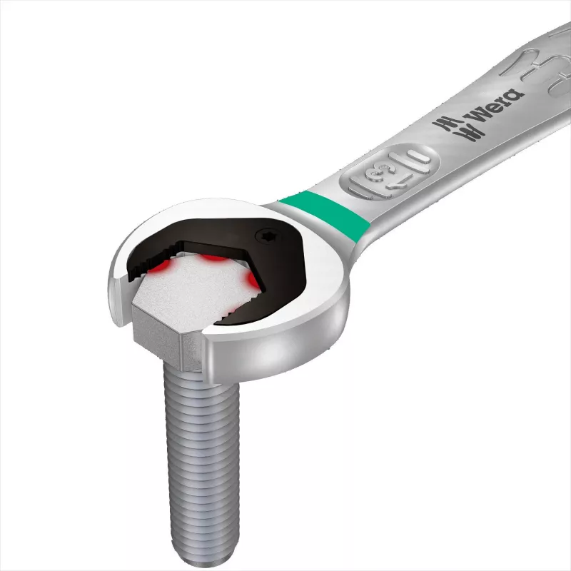 Wera 05020014001 9630 magnetická lišta 6000 Joker 1 sada račňových očkových kľúčov, 11-dielna