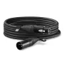 XLR audio kábel RØDE XLR6M 6 m čierny konektor samica na konektor samec