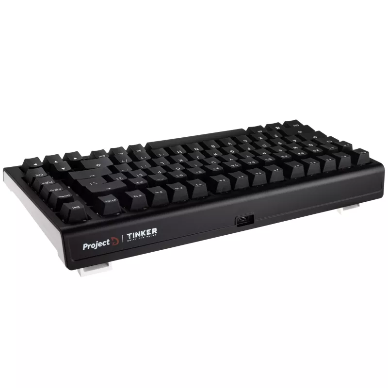Ducky Tinker 75 klávesnica herná USB US angličtina čierna