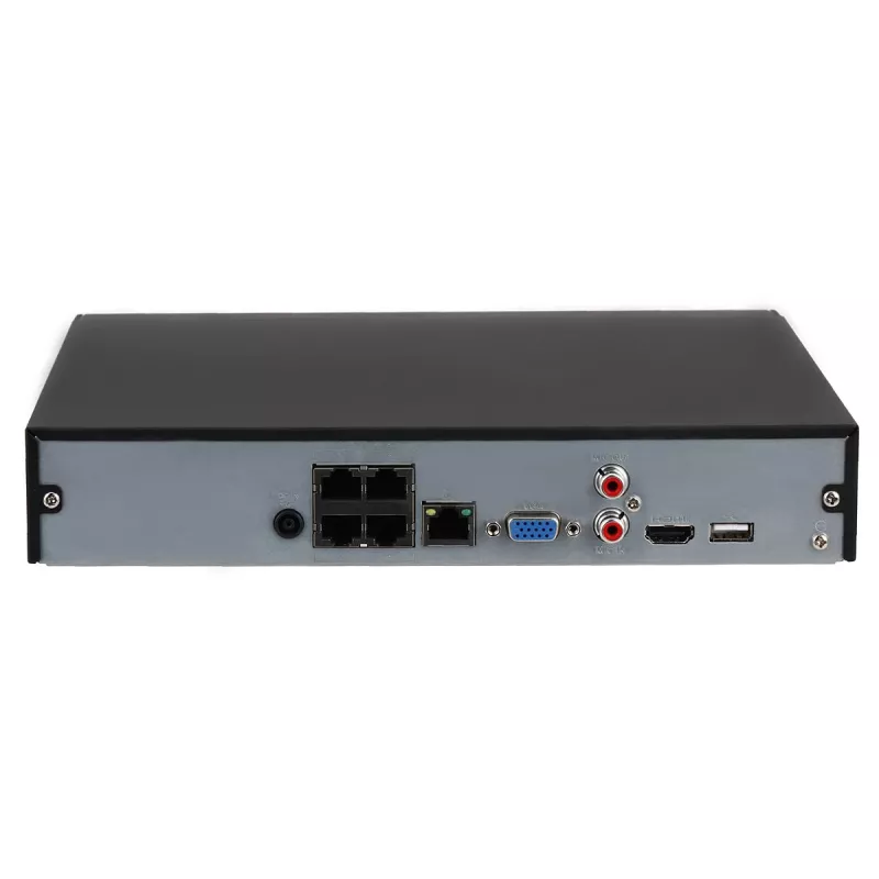 Dahua Technology WizSense NVR4104HS-P-EI sieťový videorekordér 1U čierny