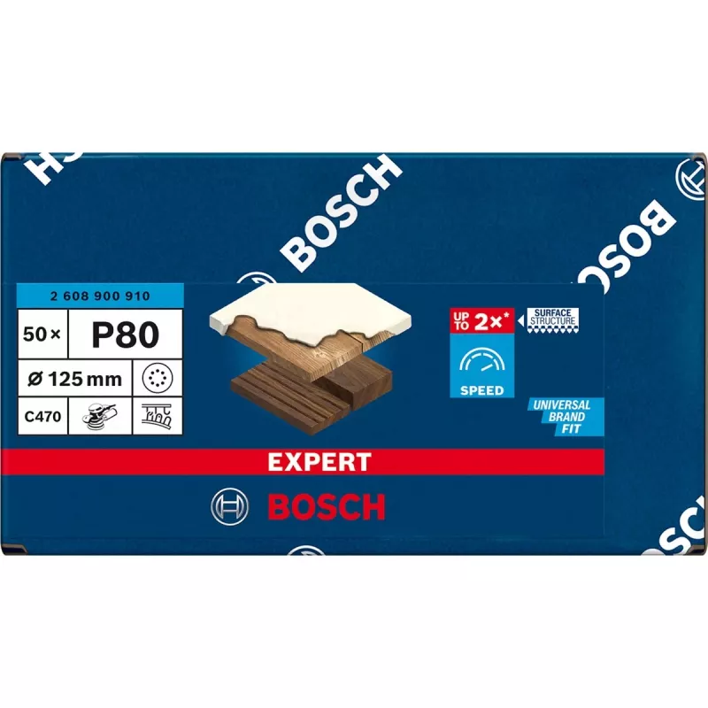 Bosch Expert C470 brúsne kotúče