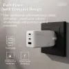 Nástenná nabíjačka DIGITUS DA-10303 67W GaN, 2× USB-C + 1× USB-A, 100–240V, biela