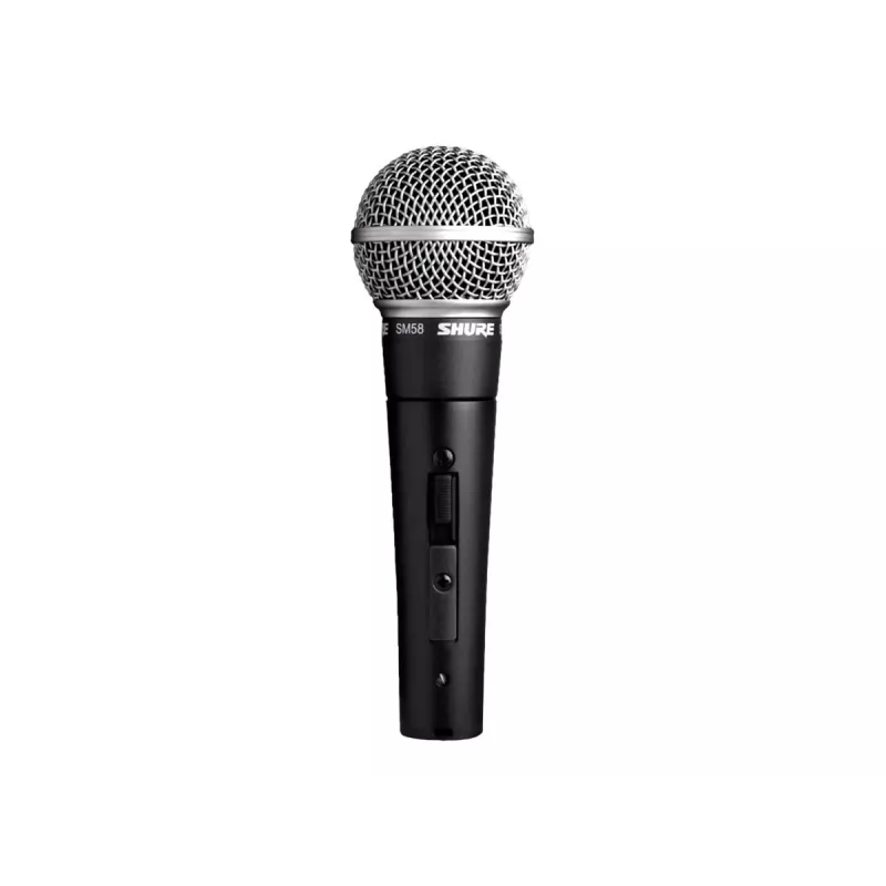 Shure SM58SE - dynamický kardioidný spevácky mikrofón s vypínačom