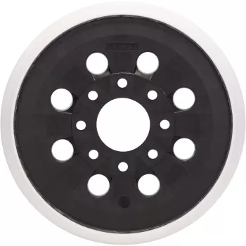 Bosch Accessories 2608000349 brúsny tanier, stredne tvrdý, 125 mm, pre GEX 125-1 AE priemer 125 mm, vhodný pre excentrickú brúsku GEX 125-1 AE