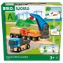 Brio World Nákladný vlak Štartovacia sada so žeriavom