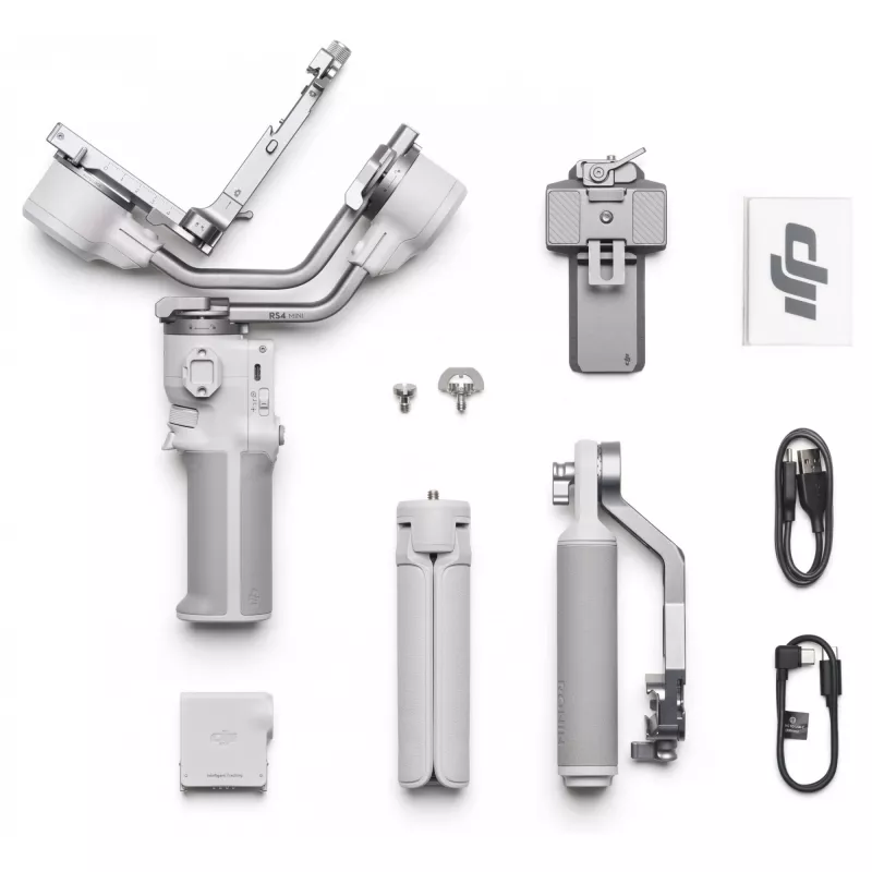 Gimbal stabilizátor DJI RS 4 Mini Combo — kompaktný ľahký ručný stabilizátor pre bezzrkadlovky