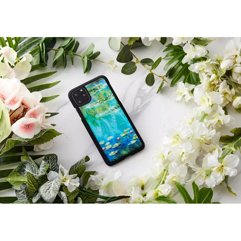 Puzdro na telefón iKins pre iPhone 11 Pro Max – dizajn lekna, čierne