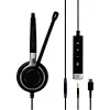 EPOS Sennheiser Headset Impact SC 635 USB-C 3,5mm USBC 3,5mm mono čierna strieborná (1000669)